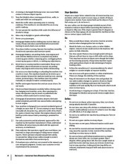 MTD 610 Hydrostatic Tractor Lawn Mower Owners Manual page 4