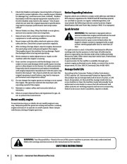 MTD 610 Hydrostatic Tractor Lawn Mower Owners Manual page 6