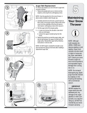 MTD White Outdoor H Style Snow Blower Owners Manual page 15