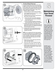 MTD White Outdoor H Style Snow Blower Owners Manual page 17