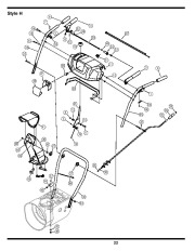 MTD White Outdoor H Style Snow Blower Owners Manual page 22