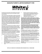 MTD White Outdoor H Style Snow Blower Owners Manual page 28