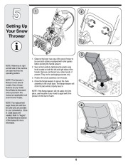 MTD White Outdoor H Style Snow Blower Owners Manual page 6