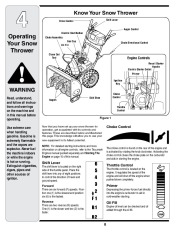 MTD White Outdoor H Style Snow Blower Owners Manual page 8