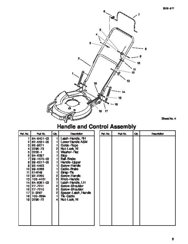 Toro 20033 21-Inch Super Recycler Lawn Mower Parts Catalog, 2004