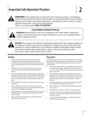 MTD 600 Series K Style Snow Blower Owners Manual page 3