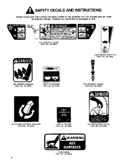 Toro 38052 521 Snowthrower Owners Manual, 1993 page 4