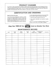 Toro 38000C S-120 Snowthrower Parts Catalog, 1989 page 3