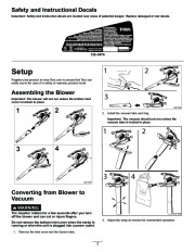 Toro 51618 Super Blower/Vacuum Owners Manual, 2013 page 2