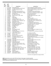 MTD 800 Hydrostatic Lawn Tractor Mower Parts List page 5
