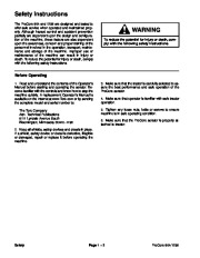 Toro 07155SL Service Manual ProCore 864 1298 Preface Publication page 6