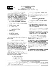 Toro 53080 Lawn Vacuum, 9 cu. ft. Owners Manual, 1997, 1998 page 8