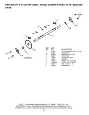 Poulan Pro Owners Manual, 2009 page 32