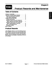 Toro 04130SL Rev C Service Manual Multi Pro 5700 D Preface Publication page 9