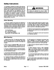Toro 07154SL Service Manualpdresser 1800 2500 Preface Publication page 6