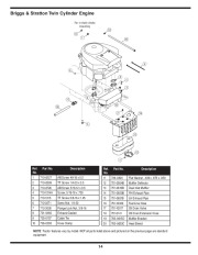 MTD 810 Hydrostatic Lawn Tractor Mower Parts List page 14