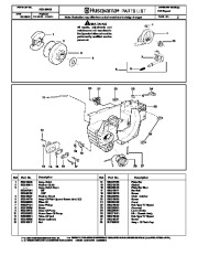 Husqvarna 137 Chainsaw Parts Manual, 2001,2002,2003,2004,2005,2006,2007 page 4