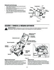 MTD Yard Man 285 298 E285 E295 Single Stage Snow Blower Owners Manual page 20