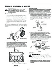 MTD Yard Man 285 298 E285 E295 Single Stage Snow Blower Owners Manual page 23