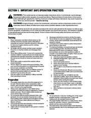 MTD Yard Man 285 298 E285 E295 Single Stage Snow Blower Owners Manual page 3