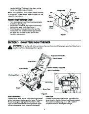 MTD Yard Man 285 298 E285 E295 Single Stage Snow Blower Owners Manual page 6