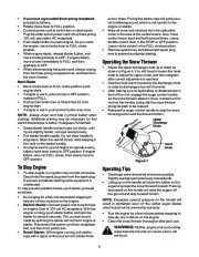 MTD Yard Man 285 298 E285 E295 Single Stage Snow Blower Owners Manual page 8
