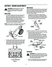 MTD Yard Man 285 298 E285 E295 Single Stage Snow Blower Owners Manual page 9