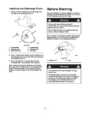 Toro 38026 1800 Power Curve Snowthrower Owners Manual, 2004, 2005 page 7