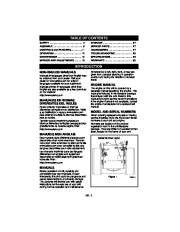 Ariens Sno Tek 24 26 920400 920401 Snow Blower Owner Manual page 2