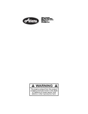 Ariens Sno Tek 24 26 920400 920401 Snow Blower Owner Manual page 32