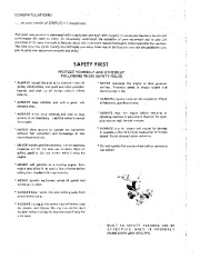 Simplicity 7 HP 990870 2025074 Double Stage Snow Blower Owners Manual page 2