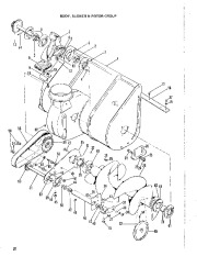 Simplicity 7 HP 990870 2025074 Double Stage Snow Blower Owners Manual page 22