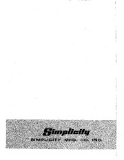 Simplicity 7 HP 990870 2025074 Double Stage Snow Blower Owners Manual page 28