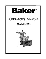 Simplicity 5 55 7 55 1691411 1691413 1691414 Snow Blower Owners Manual page 2