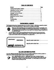 MTD Yard Man 31AE633E401 31AE663H401 Snow Blower Owners Manual page 2