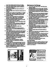 MTD Yard Man 31AE633E401 31AE663H401 Snow Blower Owners Manual page 4