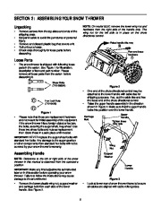 MTD Yard Man 31AE633E401 31AE663H401 Snow Blower Owners Manual page 5