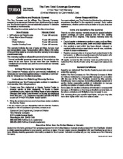 Toro 38620 Toro Power Max 826 LE Snowthrower Owners Manual, 2005 page 24