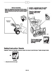 Toro 38620 Toro Power Max 826 LE Snowthrower Owners Manual, 2005 page 4