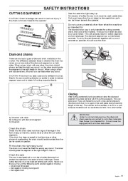 Husqvarna K950 Chain Chainsaw Owners Manual, 2007 page 11