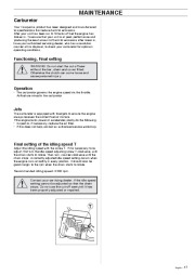 Husqvarna K950 Chain Chainsaw Owners Manual, 2007 page 17