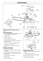 Husqvarna K950 Chain Chainsaw Owners Manual, 2007 page 21