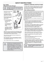 Husqvarna K950 Chain Chainsaw Owners Manual, 2007 page 7
