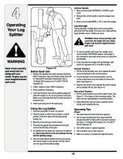 MTD 510 570 Log Splitter Lawn Mower Owners Manual page 10