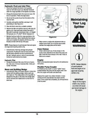 MTD 510 570 Log Splitter Lawn Mower Owners Manual page 13