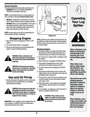 MTD 510 570 Log Splitter Lawn Mower Owners Manual page 9