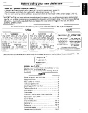 Husqvarna 36 41 Chainsaw Owners Manual, 1995,1996,1997,1998,1999,2000,2001,2002,2003,2004 page 3