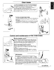 Husqvarna 36 41 Chainsaw Owners Manual, 1995,1996,1997,1998,1999,2000,2001,2002,2003,2004 page 9