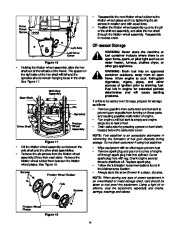 MTD White Outdoor Snow Boss 850W 1150W Snow Blower Owners Manual page 14