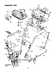 MTD White Outdoor Snow Boss 850W 1150W Snow Blower Owners Manual page 18